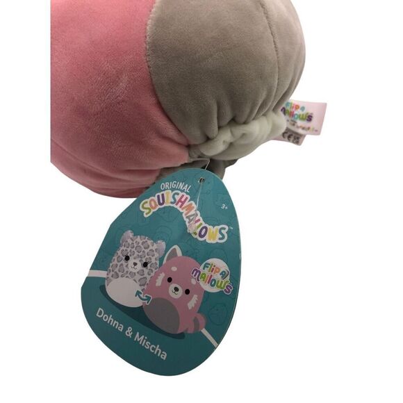 NWT Squishmallows Reversible FlipaMallows Dohna & Mischa 7” Stuffed Plush Animal - Picture 8 of 16